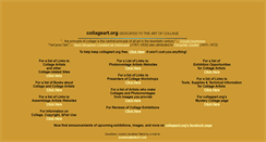 Desktop Screenshot of collageart.org
